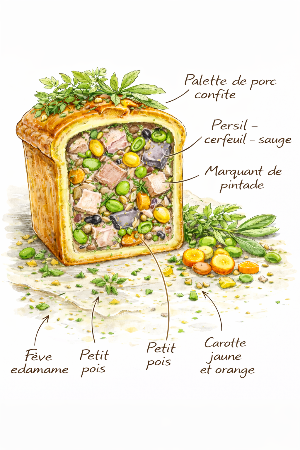 Nouveauté pâté croûte